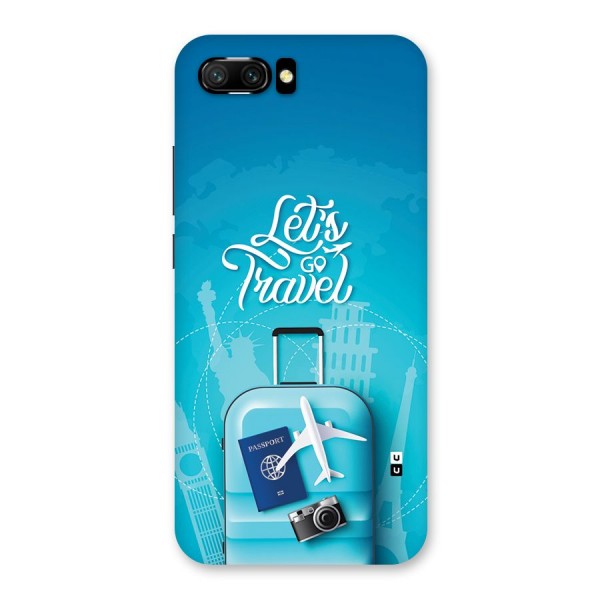 Awesome Travel Bag Back Case for Honor 10