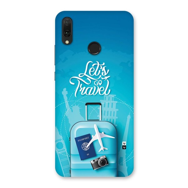 Awesome Travel Bag Back Case for Huawei Y9 (2019)
