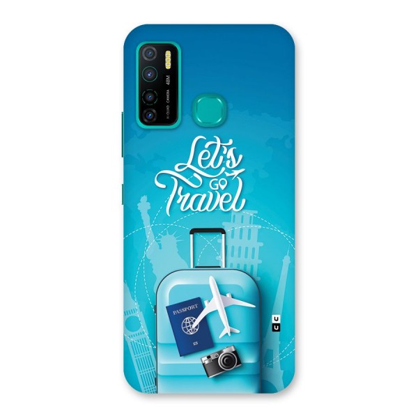 Awesome Travel Bag Back Case for Infinix Hot 9 Pro