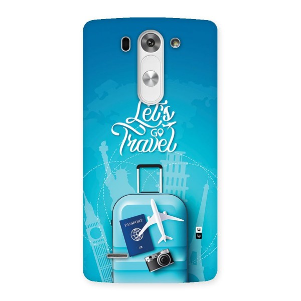 Awesome Travel Bag Back Case for LG G3 Beat