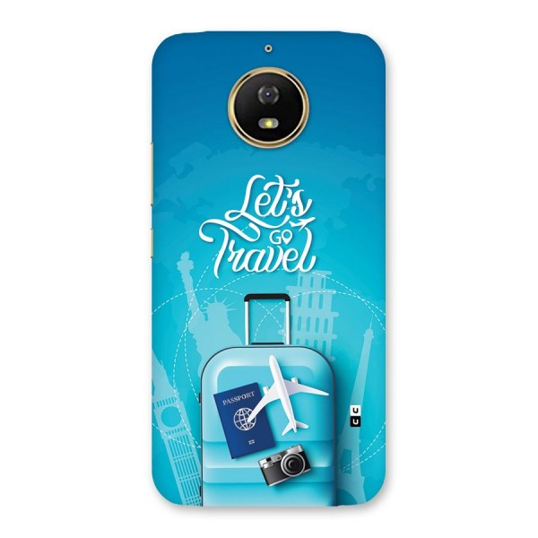 Awesome Travel Bag Back Case for Moto G5s