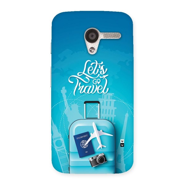 Awesome Travel Bag Back Case for Moto X