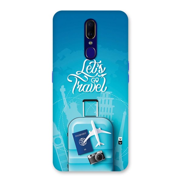 Awesome Travel Bag Back Case for Oppo A9