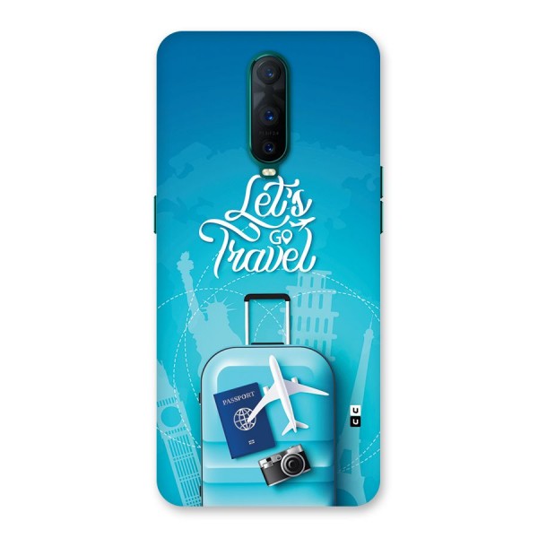 Awesome Travel Bag Back Case for Oppo R17 Pro