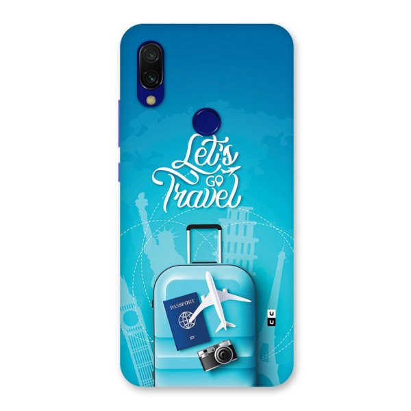 Awesome Travel Bag Back Case for Redmi 7