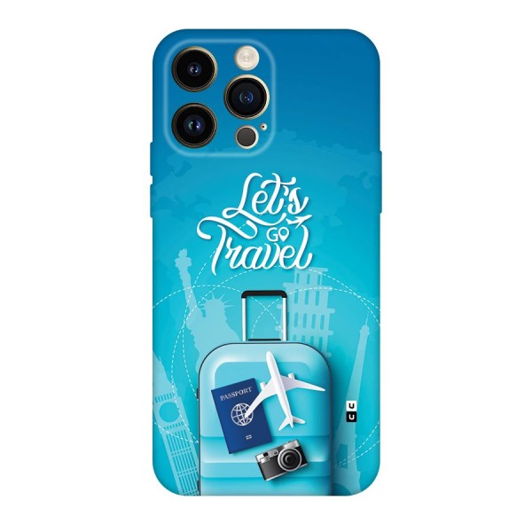 Awesome Travel Bag Back Case for iPhone 14 Pro Max
