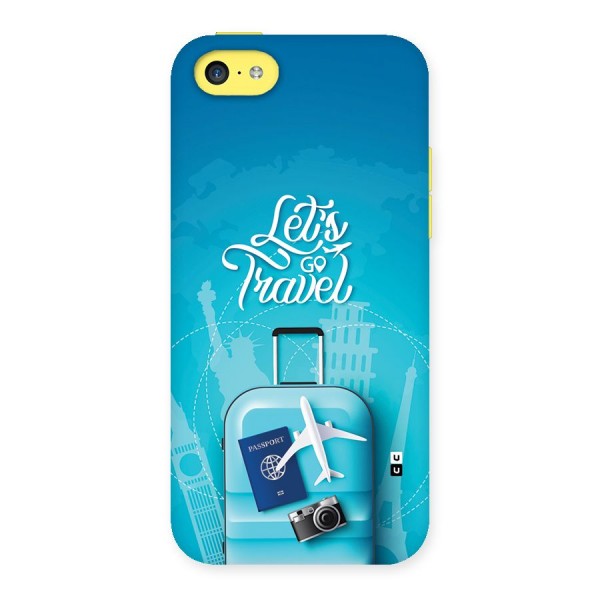 Awesome Travel Bag Back Case for iPhone 5C