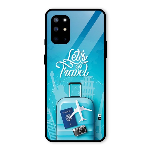 Awesome Travel Bag Glass Back Case for OnePlus 8T