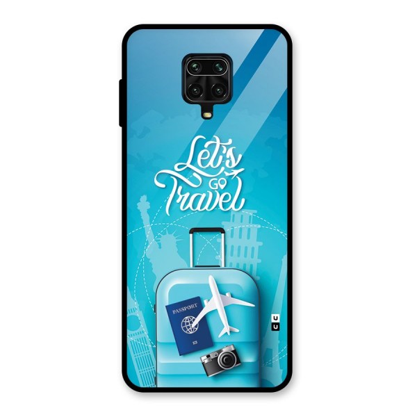 Awesome Travel Bag Glass Back Case for Poco M2 Pro