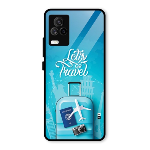 Awesome Travel Bag Glass Back Case for Vivo iQOO 7 Legend 5G