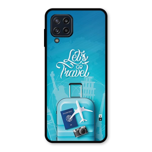 Awesome Travel Bag Metal Back Case for Galaxy M32
