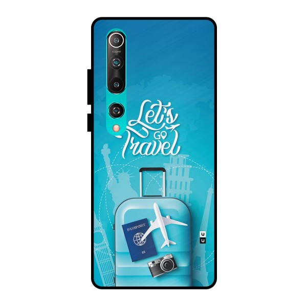 Awesome Travel Bag Metal Back Case for Mi 10