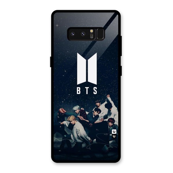 BTS Army All Glass Back Case for Galaxy Note 8