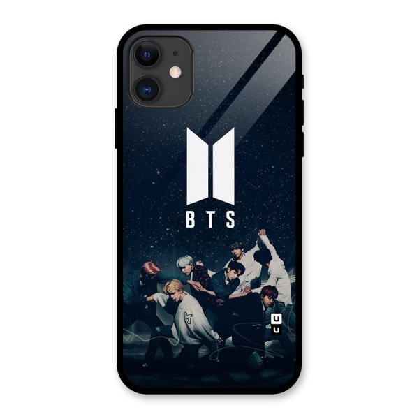 BTS Army All Glass Back Case for iPhone 11