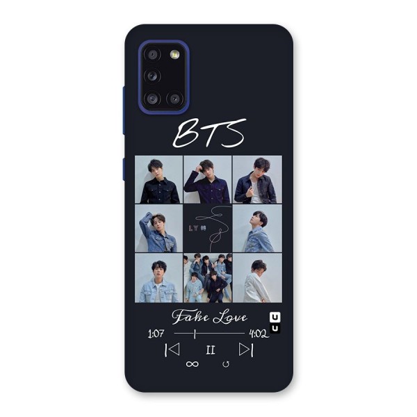 BTS Fake Love Back Case for Galaxy A31