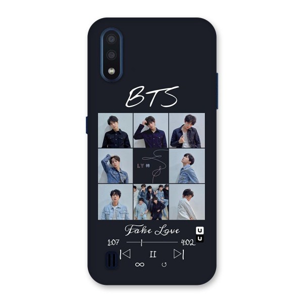 BTS Fake Love Back Case for Galaxy M01