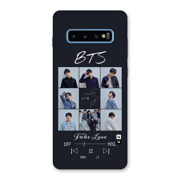 BTS Fake Love Back Case for Galaxy S10 Plus