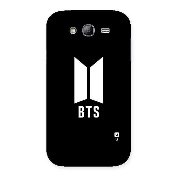 BTS Logo Black Back Case for Galaxy Grand Neo Plus