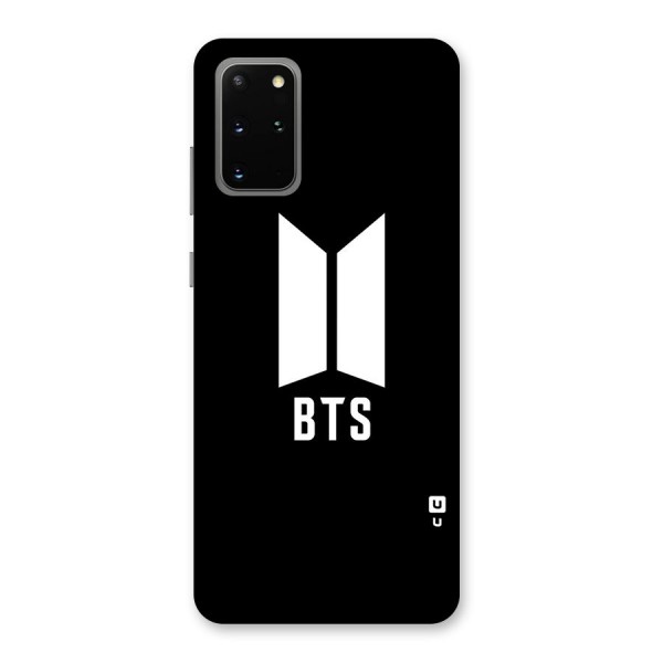 BTS Logo Black Back Case for Galaxy S20 Plus