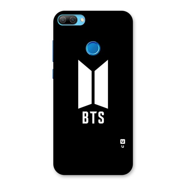 BTS Logo Black Back Case for Honor 9N