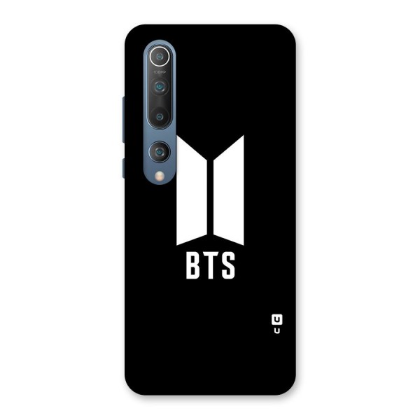 BTS Logo Black Back Case for Mi 10
