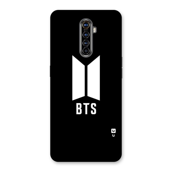 BTS Logo Black Back Case for Realme X2 Pro