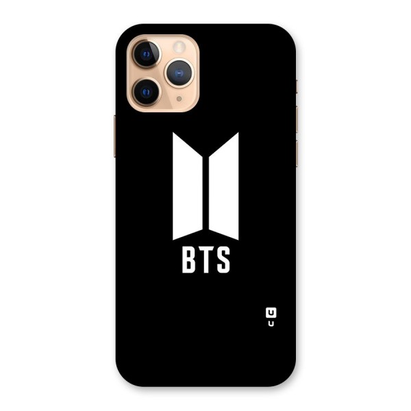 BTS Logo Black Back Case for iPhone 11 Pro