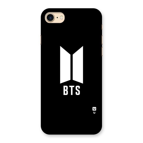 BTS Logo Black Back Case for iPhone 7