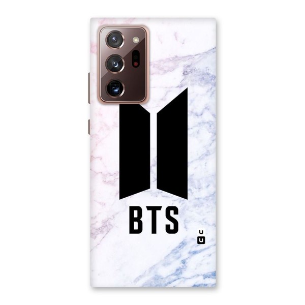 BTS Logo Marble Print Back Case for Galaxy Note 20 Ultra