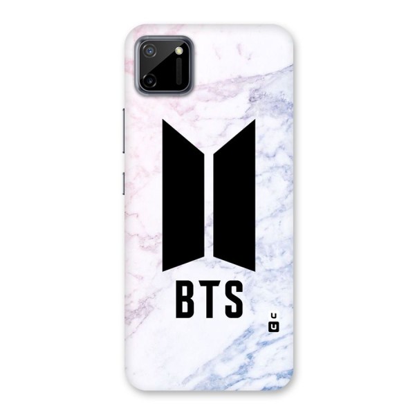 BTS Logo Marble Print Back Case for Realme C11