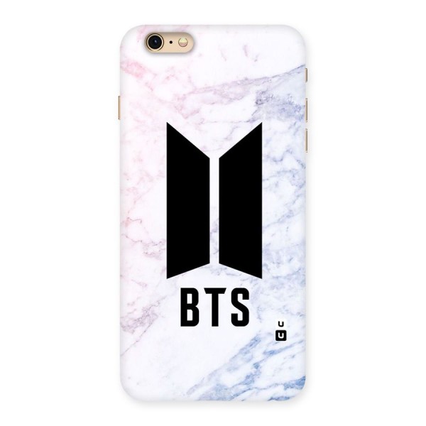 BTS Logo Marble Print Back Case for iPhone 6 Plus 6S Plus