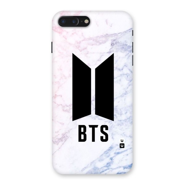 BTS Logo Marble Print Back Case for iPhone 7 Plus