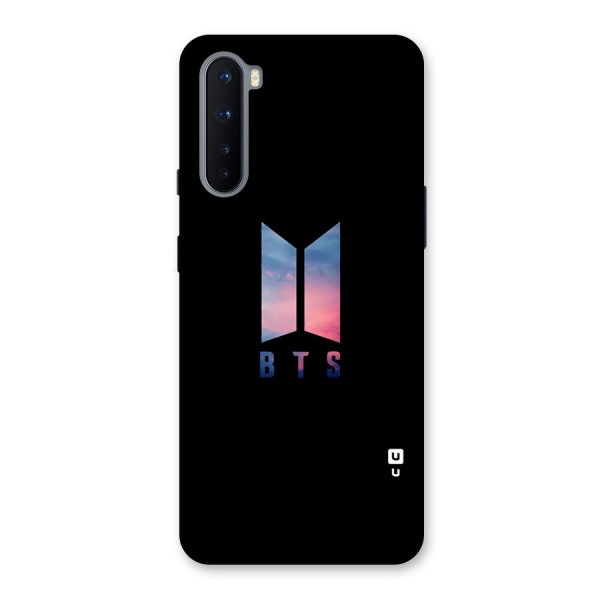 BTS Logo Sky Back Case for OnePlus Nord