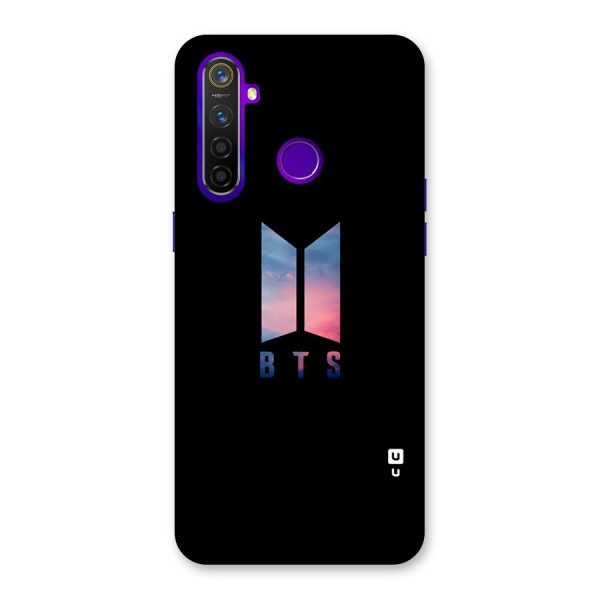 BTS Logo Sky Back Case for Realme 5 Pro