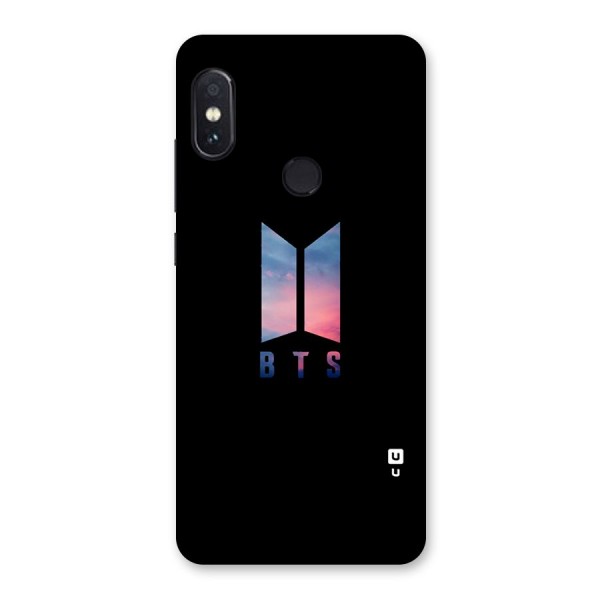 BTS Logo Sky Back Case for Redmi Note 5 Pro