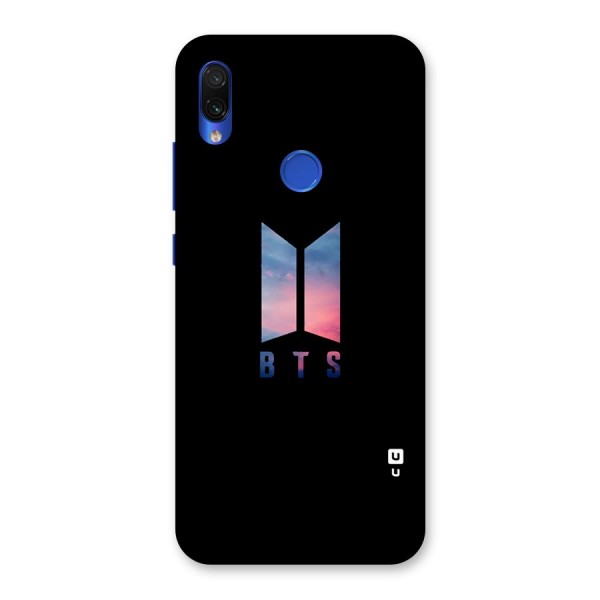 BTS Logo Sky Back Case for Redmi Note 7S