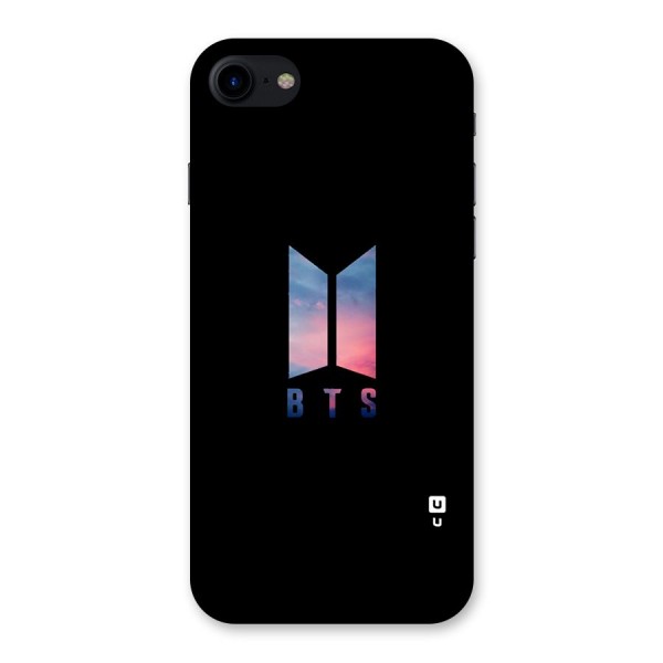 BTS Logo Sky Back Case for iPhone SE 2020