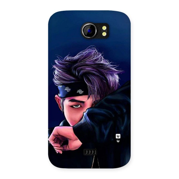 BTS Namjoon Artwork Back Case for Micromax Canvas 2 A110