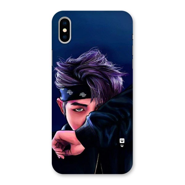BTS Namjoon Artwork Back Case for iPhone XS