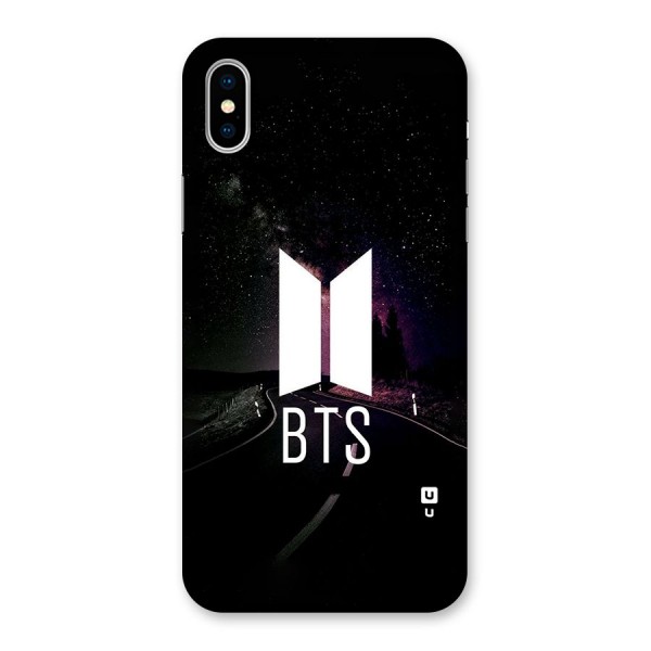 BTS Night Sky Back Case for iPhone X