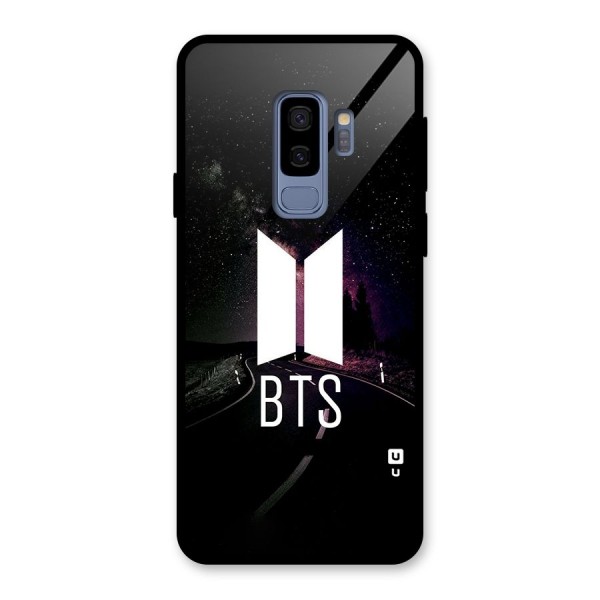 BTS Night Sky Glass Back Case for Galaxy S9 Plus