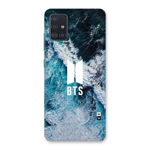 BTS Ocean Waves Back Case for Galaxy A51
