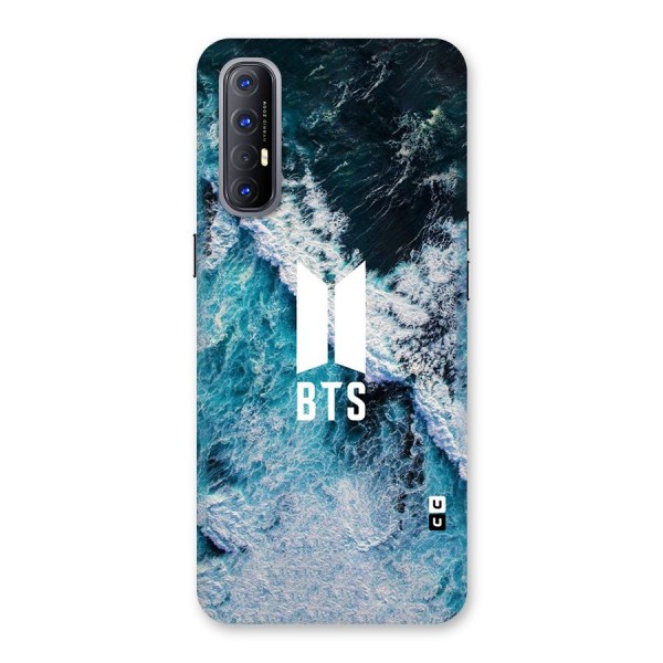 BTS Ocean Waves Back Case for Reno3 Pro