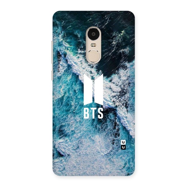 BTS Ocean Waves Back Case for Xiaomi Redmi Note 4