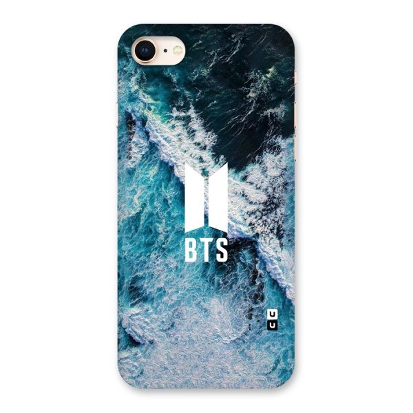 BTS Ocean Waves Back Case for iPhone 8