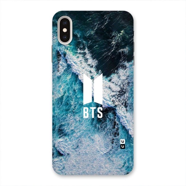 BTS Ocean Waves Back Case for iPhone XS Max