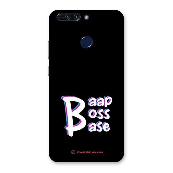 Baap Boss Base Black Back Case for Honor 8 Pro