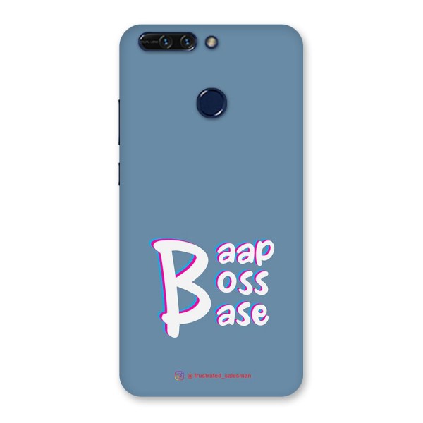 Baap Boss Base SteelBlue Back Case for Honor 8 Pro
