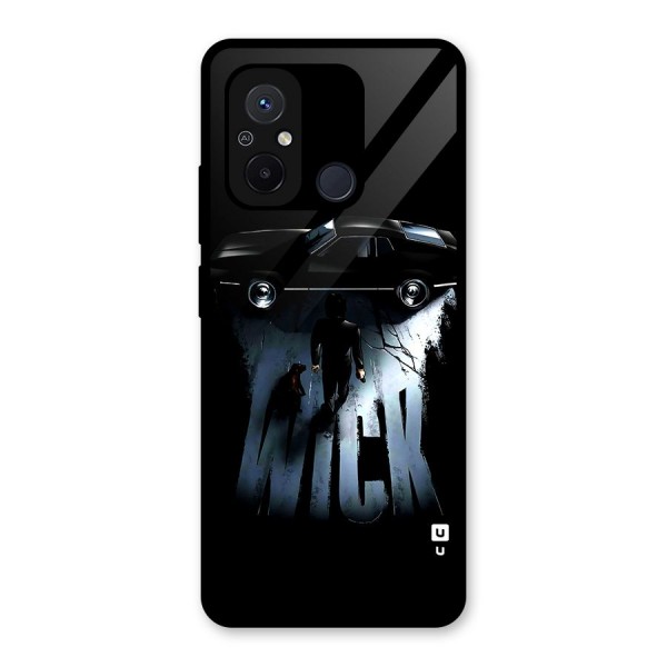 Baba Yaga Glass Back Case for Redmi 12C
