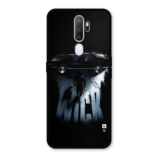 Baba Yaga Metal Back Case for Oppo A5 (2020)